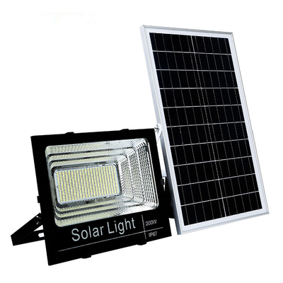 Ηλιακός τροφοδοτημένος ευφυής τηλεχειρισμός 200 προβολέων Watt οδηγημένος Ip67